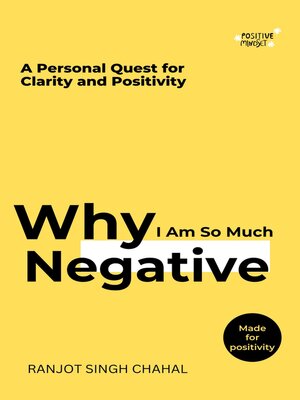 cover image of Why I Am So Much Negative